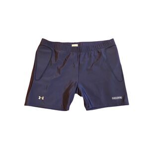 Under Amour Woman’s Blue MPZ Padded Compression Softball Shorts Size XL